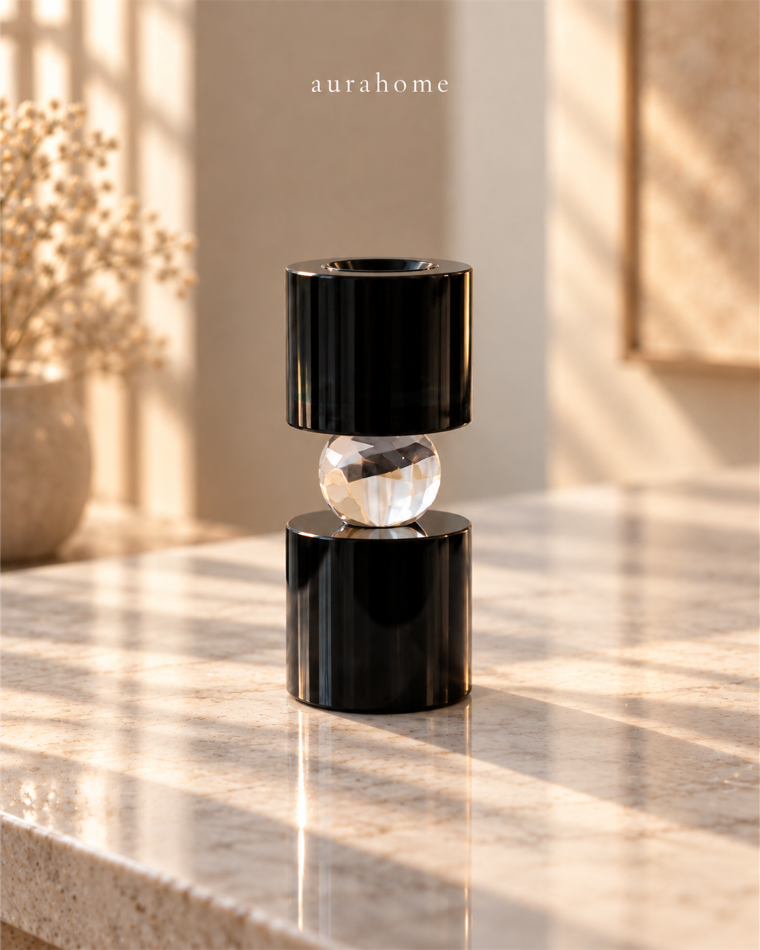 حامل الشمعة الكريستالي الصغير | Mini crystal candle holder — تفاصيل المنتج | Product details